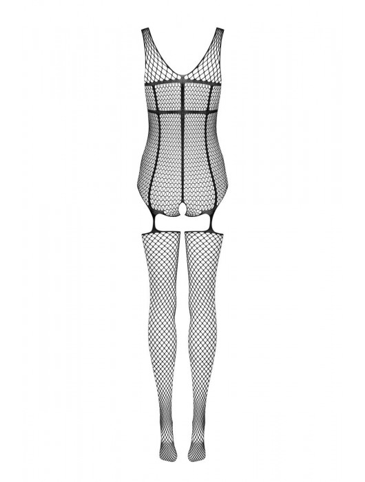 Чувственный контактный комбинезон-сетка - Obsessive купить с доставкой
