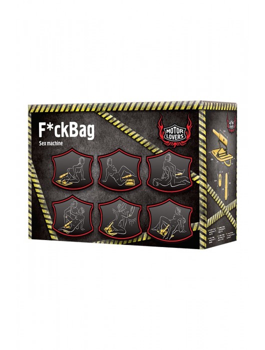 Желтая секс-машина F*ckBag MotorLovers - ToyFa - купить с доставкой в Ростове-на-Дону