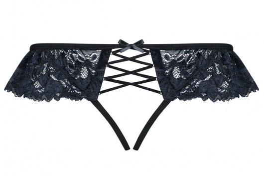 Восхитительные кружевные трусики (большой размер) - Obsessive купить с доставкой