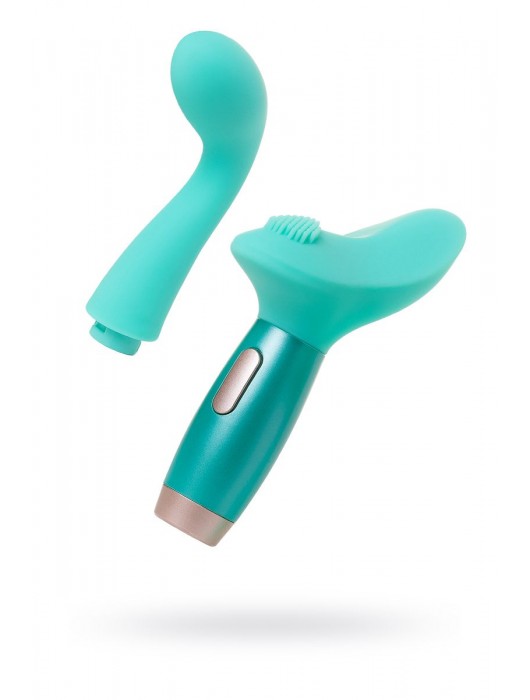 Нереалистичный вибратор Le Stelle PERKS SERIES EX-4 с 2 сменными насадками - Le Stelle