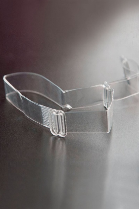 Силиконовые бретели с пластиковым крючком шириной 12 мм - 2 шт. - Coquette Revue купить с доставкой