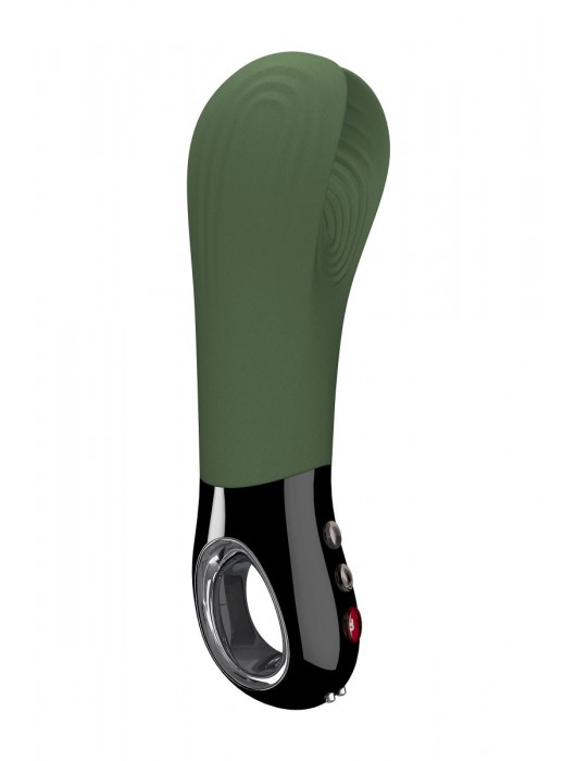 Фаллостимулятор Manta цвета хаки с вибрацией - Fun Factory - в Ростове-на-Дону купить с доставкой