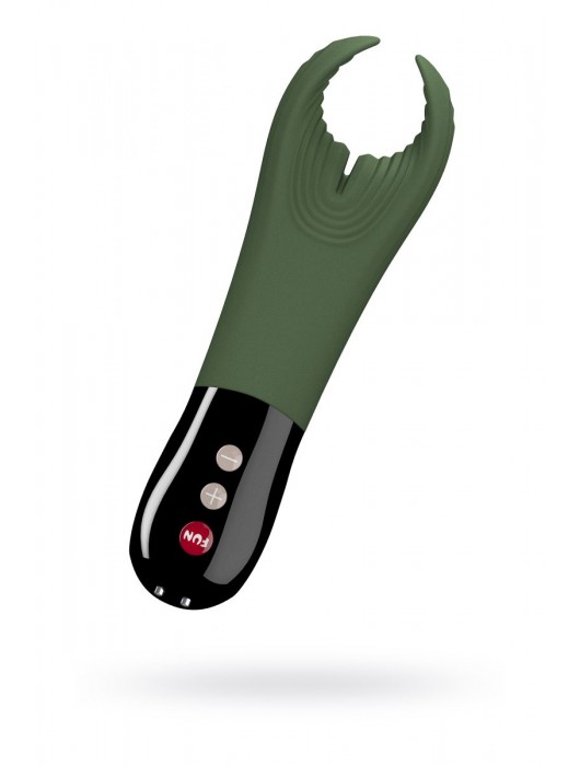 Фаллостимулятор Manta цвета хаки с вибрацией - Fun Factory - в Ростове-на-Дону купить с доставкой