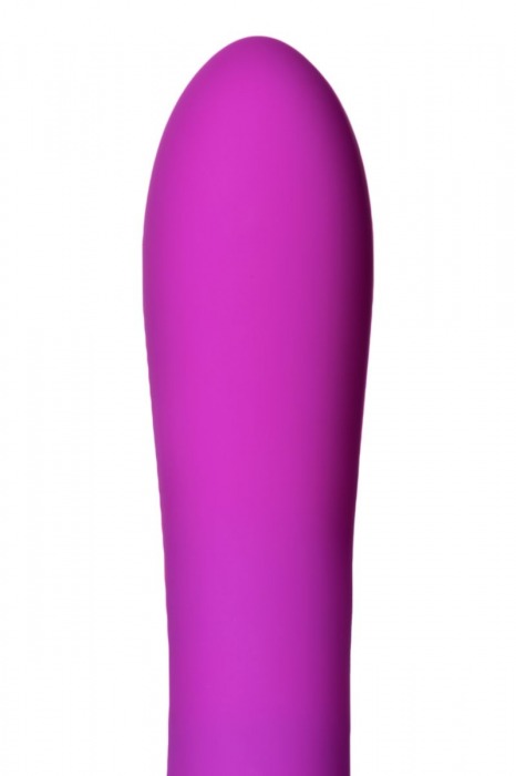 Фиолетовый вибратор-ротатор Lova-lova - 17,5 см. - Lova-lova