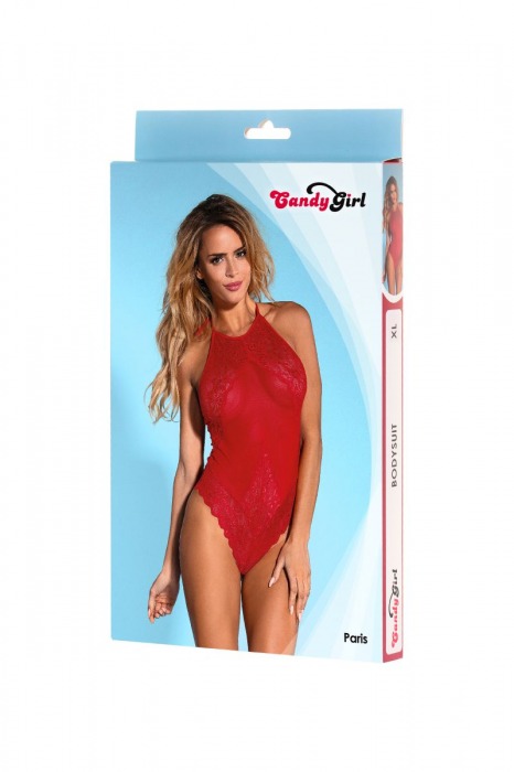 Кружевное боди Paris - Candy Girl купить с доставкой