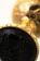 Маленькая золотистая анальная втулка с чёрным кристаллом - 7,2 см. - ToyFa - купить с доставкой в Ростове-на-Дону