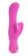 Розовый вибромассажер Double Dancer серии Posh - California Exotic Novelties
