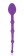 Фиолетовый стимулятор-елочка Cosmo - 22 см. - Bior toys
