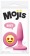 Розовая силиконовая пробка Emoji Face ILY - 8,6 см. - NS Novelties - купить с доставкой в Ростове-на-Дону