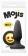 Черная силиконовая пробка среднего размера Emoji ILY - 10,2 см. - NS Novelties - купить с доставкой в Ростове-на-Дону