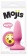 Розовая силиконовая пробка среднего размера Emoji WTF - 10,2 см. - NS Novelties - купить с доставкой в Ростове-на-Дону