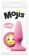 Розовая силиконовая пробка среднего размера Emoji OMG - 10,2 см. - NS Novelties - купить с доставкой в Ростове-на-Дону