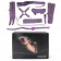 Пикантный набор БДСМ-аксессуаров фиолетового цвета - Bior toys - купить с доставкой в Ростове-на-Дону