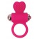 Розовое эрекционное виброкольцо с сердечком - Bior toys - в Ростове-на-Дону купить с доставкой Розовое эрекционное виброкольцо с сердечком - Bior toys - в Ростове-на-Дону купить с доставкой