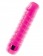 Розовый вибромассажер с винтовыми ребрышками Candy Twirl Massager - 16,5 см. - Pipedream