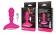Ярко-розовый анальный вибромассажер - Bior toys