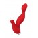Красный силиконовый вибростимулятор простаты Proman - 12,5 см. - ToyFa - в Ростове-на-Дону купить с доставкой Красный силиконовый вибростимулятор простаты Proman - 12,5 см. - ToyFa - в Ростове-на-Дону купить с доставкой