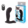 Черный вибромассажер простаты с пультом ДУ - Bior toys - в Ростове-на-Дону купить с доставкой