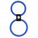 Синее двойное эрекционное кольцо Dual Rings Blue - Dream Toys - в Ростове-на-Дону купить с доставкой