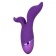 Фиолетовый раздвоенный вибромассажер Aura Duo - California Exotic Novelties в Ростове-на-Дону Фиолетовый раздвоенный вибромассажер Aura Duo - California Exotic Novelties