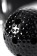 Черный кляп-шарик с отверстиями на регулируемом ремешке - Штучки-дрючки - купить с доставкой в Ростове-на-Дону