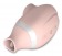 Нежно-розовый клиторальный стимулятор 2-в-1 Small Fish - Vandersex
