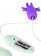 Фиолетовое виброяйцо Kitty в виде кошечки - NV Toys