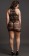 Мини-платье с кружевным рисунком Criss Cross Neck Mini Dress - Shots Media BV купить с доставкой