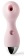 Нежно-розовый мембранный стимулятор клитора Polly - 13,3 см. - Kiss Toy