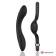 Черный вибратор с пультом-часами Anne s Desire Curve G-Spot Vibe Wireless Watchme - 20,5 см. - DreamLove купить в Ростове-на-Дону с доставкой в Orgasmix.ru Черный вибратор с пультом-часами Anne s Desire Curve G-Spot Vibe Wireless Watchme - 20,5 см. - DreamLove