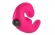 Розовый страпон с вибрацией Sharevibe - 22 см. - Fun Factory - купить с доставкой в Ростове-на-Дону