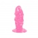 Розовый анальный стимулятор-фаллос - 12,3 см. - Baile