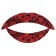 Lip Tattoo Алая роза - Erotic Fantasy купить с доставкой