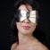 Маска на глаза из искусственной кожи цвета бронзы - Sitabella - купить с доставкой в Ростове-на-Дону