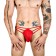 Красные сексуальные трусы-стринги на тонких бретелях - Romeo Rossi купить с доставкой Красные сексуальные трусы-стринги на тонких бретелях - Romeo Rossi купить с доставкой