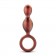 Коричневый анальный стимулятор Duo Loop Copper Anal Plug - 13,3 см. - Blush Novelties в Ростове-на-Дону Коричневый анальный стимулятор Duo Loop Copper Anal Plug - 13,3 см. - Blush Novelties