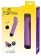 Фиолетовый вибратор G-точки Smile Genius - 20 см. - Orion
