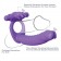 Эрекционное кольцо для двойного проникновения Silicone Double Penetrator Rabbit - Pipedream - в Ростове-на-Дону купить с доставкой