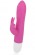 Розовый вибромассажер с клиторальным стимулятором ROLLER TIP WITH ROLLER BALL MOVEMENT - 14 см. - Seven Creations
