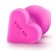 Розовый анальный плаг с основанием-сердечком NAGHTIER CANDY HEART RIDE ME - 10,6 см. - Blush Novelties - купить с доставкой в Ростове-на-Дону