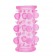Эластичная розовая насадка с шипами и шишечками JELLY JOY LUST CLUSTER PINK - Tonga - в Ростове-на-Дону купить с доставкой