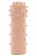 Удлиняющая телесная насадка на пенис с шишечками XLover - 18 см. - ToyFa - в Ростове-на-Дону купить с доставкой
