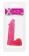 Розовый гелевый фаллоимитатор XSKIN 6 PVC DONG - 15 см. - Dream Toys купить с доставкой в интернет-магазине Orgasmix в Ростове-на-Дону Розовый гелевый фаллоимитатор XSKIN 6 PVC DONG - 15 см. - Dream Toys