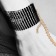 Чёрные дизайнерские наручники Desir Metallique Handcuffs Bijoux - Bijoux Indiscrets - купить с доставкой в Ростове-на-Дону