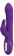 Фиолетовый вибратор-ротатор со стимулятором клитора в виде зайчика Rabbit Esquire - 22 см. - Orion