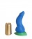 Синий фаллоимитатор  Дракон Эглан Medium  - 24 см. - Erasexa - купить с доставкой в Ростове-на-Дону