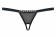 Открытые трусики-стринги с бусинками - Obsessive купить с доставкой