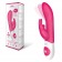 Розовый вибратор The Come Hither Rabbit XL с  манящим  эффектом - The Rabbit Company