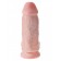 Телесный фаллоимитатор на присоске Chubby - 22,9 см. - Pipedream