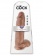 Кофейный фаллоимитатор-гигант 12  Cock with Balls - 30,5 см. - Pipedream
